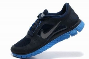 Nike Free 5.0 V4 Mens Shoes Blue Black